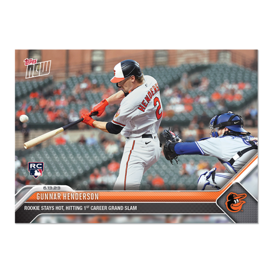 2023 Topps Now #436 Gunnar Henderson