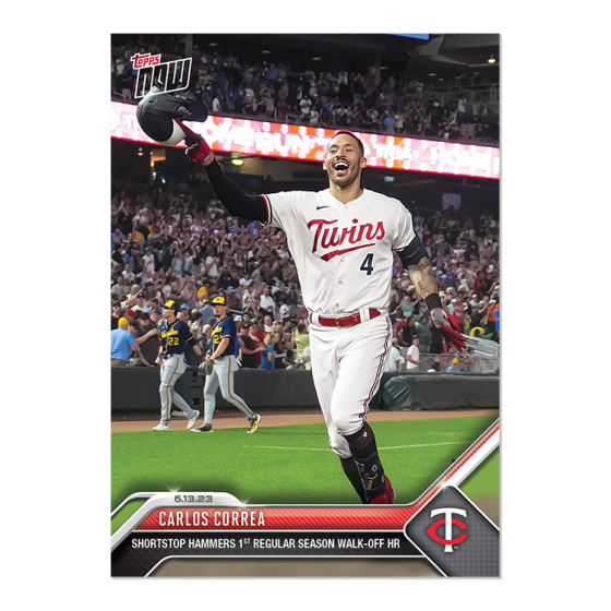 2023 Topps Now #437 Carlos Correa