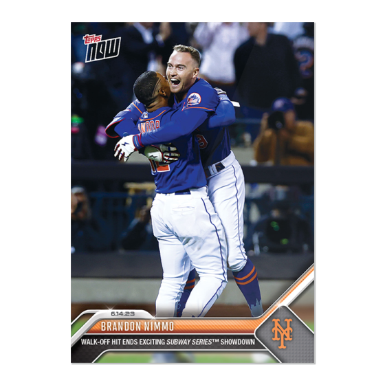 2023 Topps Now #440 Brandon Nimmo