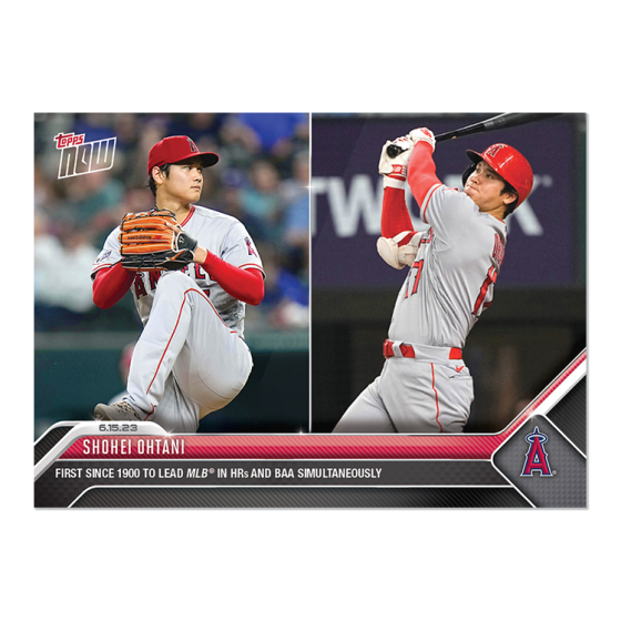 2023 Topps Now #445 Shohei Ohtani