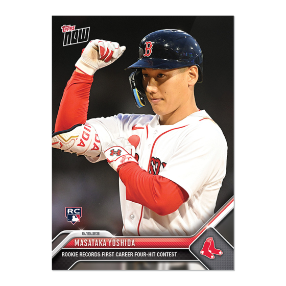 2023 Topps Now #449 Masataka Yoshida
