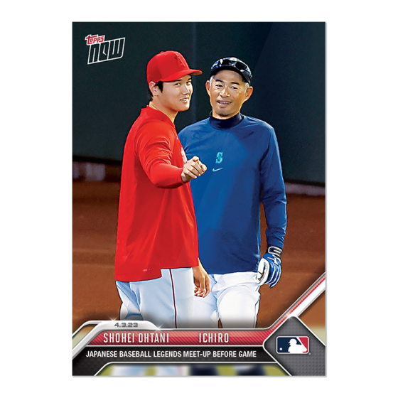 2023 Topps Now #45 Shohei Ohtani/Ichiro