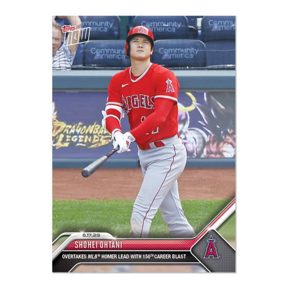 2023 Topps Now #455 Shohei Ohtani