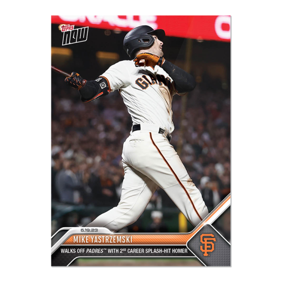 2023 Topps Now #467 Mike Yastrzemski