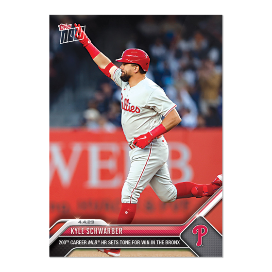 2023 Topps Now #48 Kyle Schwarber