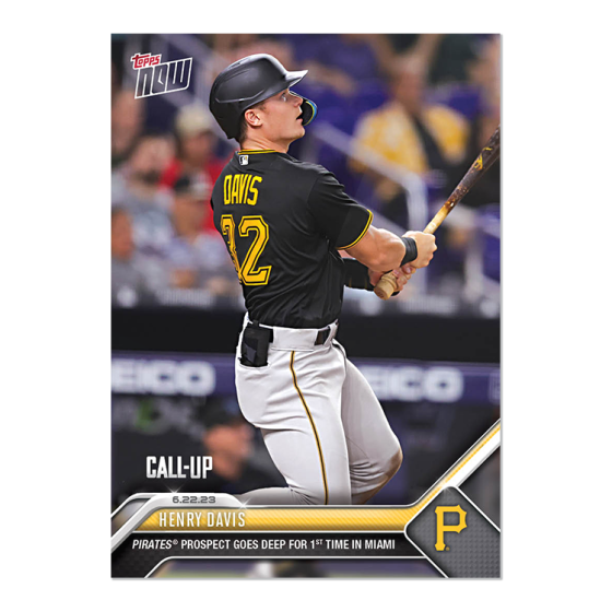 2023 Topps Now #481 Henry Davis