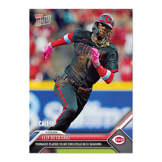 2023 Topps Now #485 Elly De La Cruz