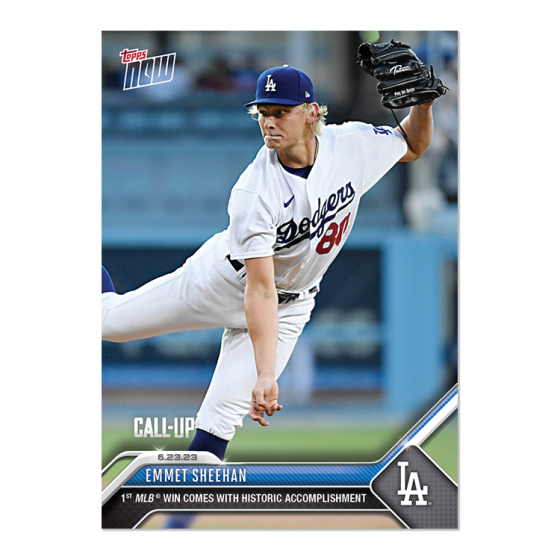 2023 Topps Now #486 Emmet Sheehan
