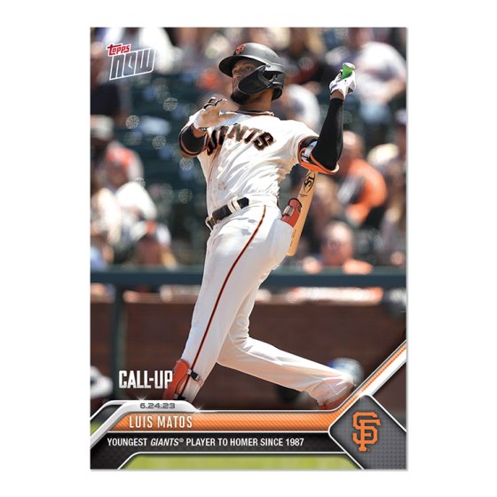 2023 Topps Now #490 Luis Matos