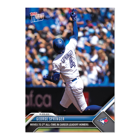 2023 Topps Now #496 George Springer