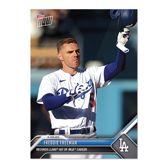 2023 Topps Now #498 Freddie Freeman