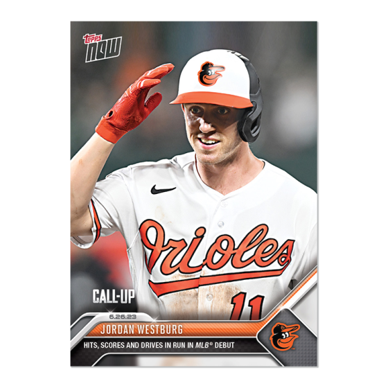 2023 Topps Now #500 Jordan Westburg