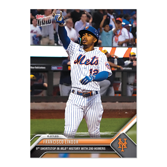 2023 Topps Now #502 Francisco Lindor