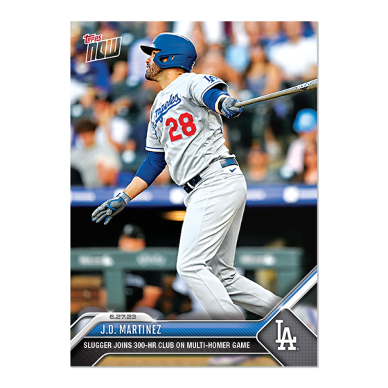 2023 Topps Now #504 JD Martinez