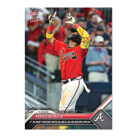 2023 Topps Now #515 Ronald Acuña Jr.