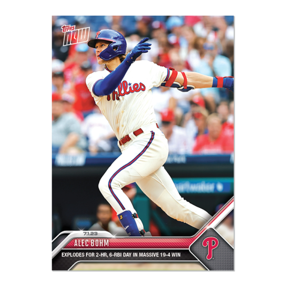2023 Topps Now #518 Alec Bohm