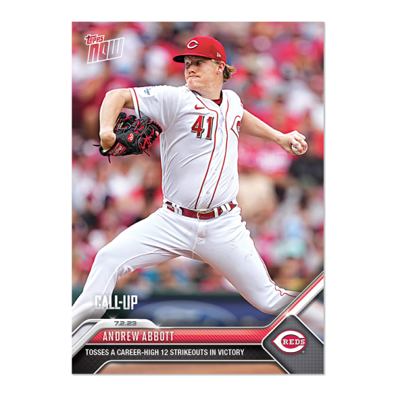 2023 Topps Now #520 Andrew Abbott