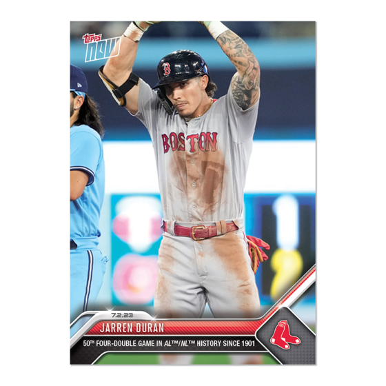 2023 Topps Now #521 Jarren Duran