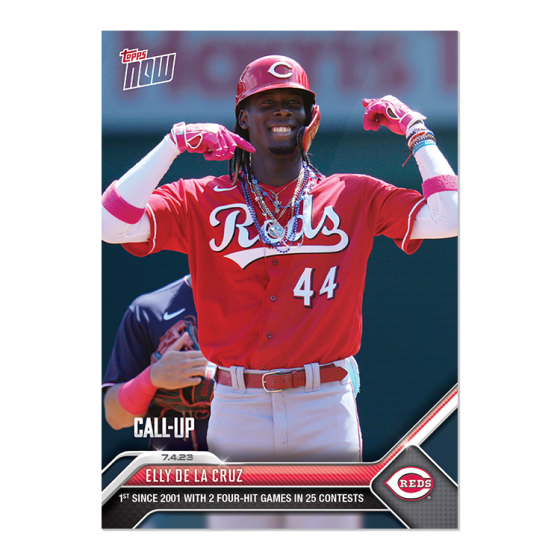 2023 Topps Now #523 Elly De La Cruz
