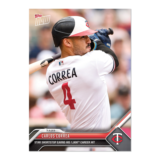 2023 Topps Now #524 Carlos Correa