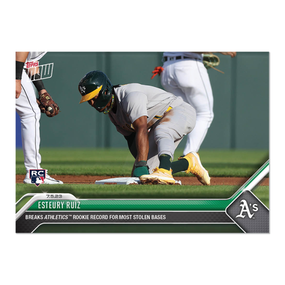 2023 Topps Now #528 Esteury Ruiz