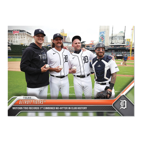 2023 Topps Now #538 Detroit Tigers