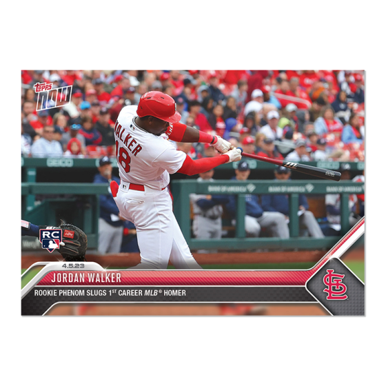 2023 Topps Now #54 Jordan Walker