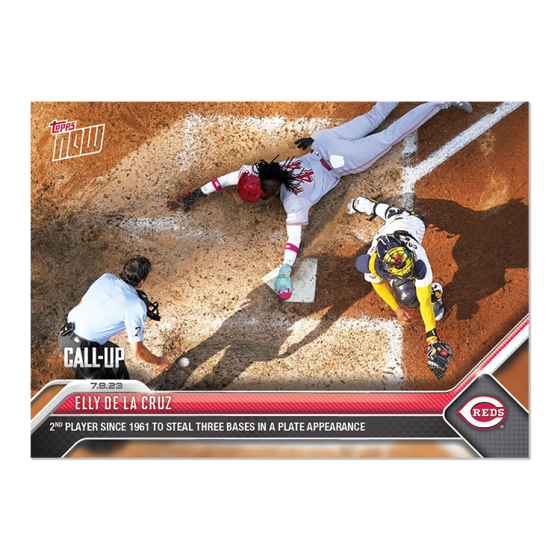 2023 Topps Now #541 Elly De La Cruz