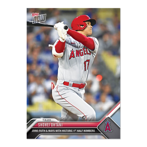 2023 Topps Now #542 Shohei Ohtani