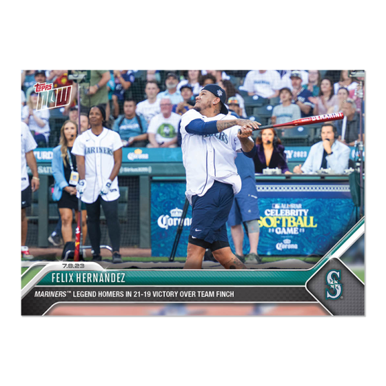 2023 Topps Now #544 Felix Hernandez