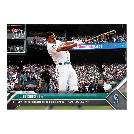2023 Topps Now #558 Julio Rodriguez