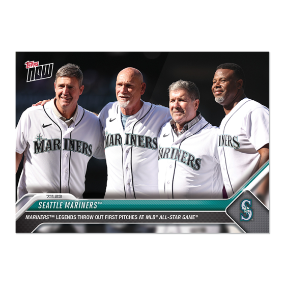 2023 Topps Now #563 Seattle Mariners