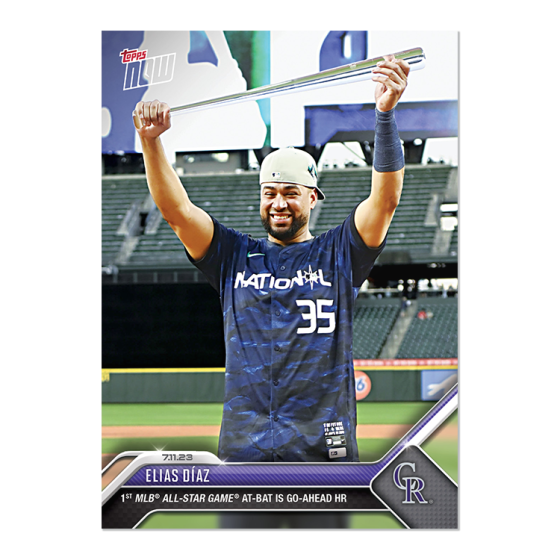 2023 Topps Now #564 Elias Díaz