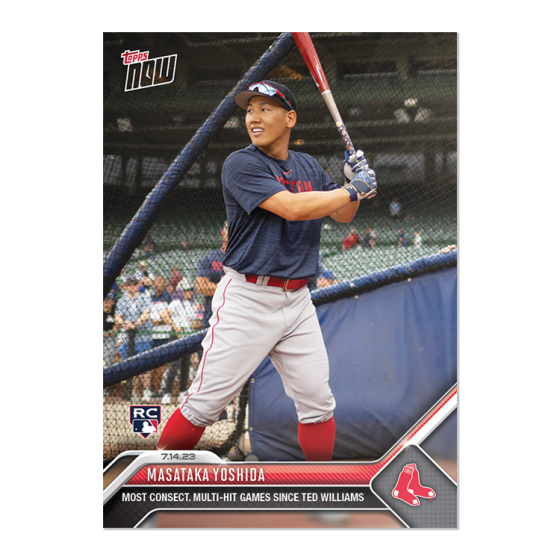 2023 Topps Now #566 Masataka Yoshida