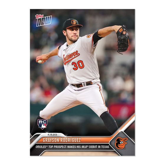 2023 Topps Now #57 Grayson Rodriguez