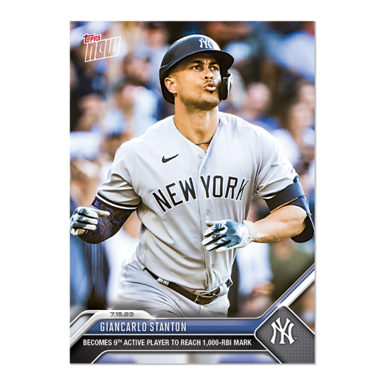 2023 Topps Now #571 Giancarlo Stanton