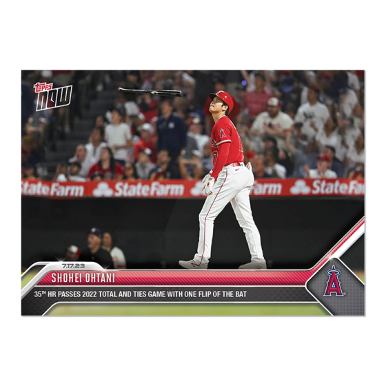 2023 Topps Now #579 Shohei Ohtani