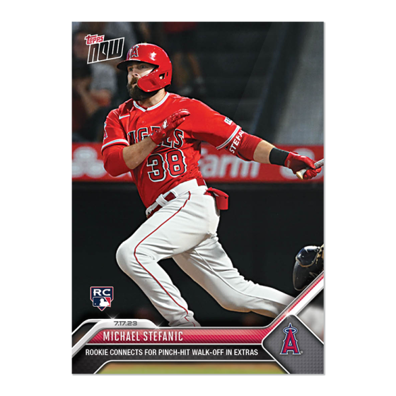 2023 Topps Now #580 Michael Stefanic