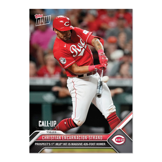 2023 Topps Now #583 Christian Encarnacion-Strand