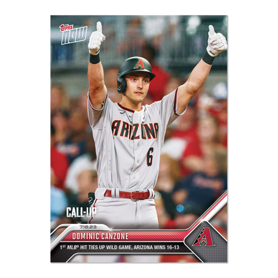 2023 Topps Now #585 Dominic Canzone