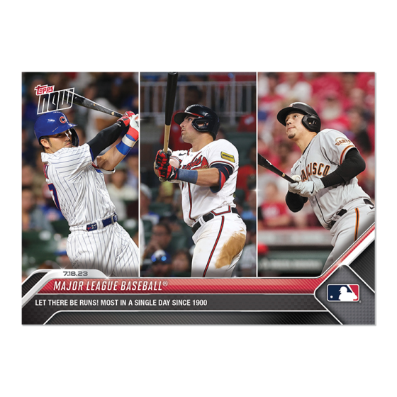 2023 Topps Now #588 Let There Be Runs