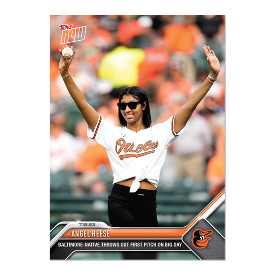 2023 Topps Now #589 Angel Reese
