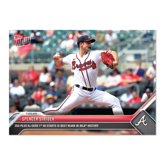2023 Topps Now #592 Spencer Strider