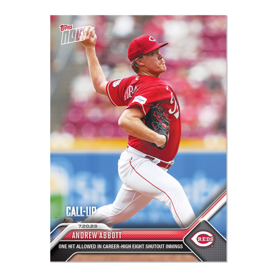 2023 Topps Now #593 Andrew Abbott