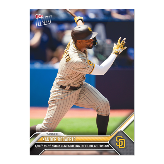 2023 Topps Now #595 Xander Bogaerts