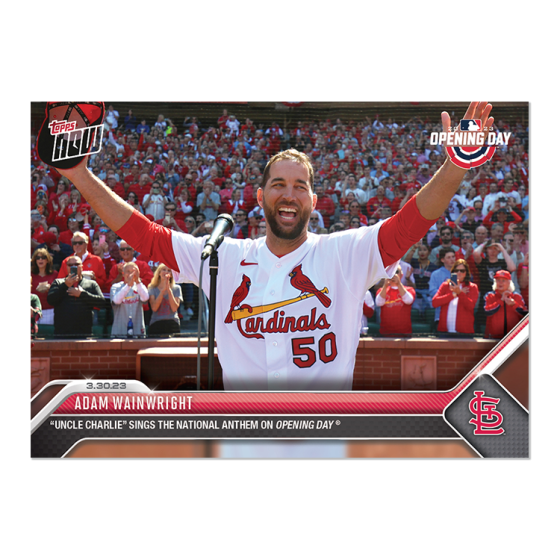 2023 Topps Now #6 Adam Wainwright