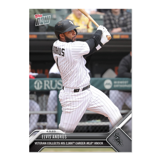 2023 Topps Now #60 Elvis Andrus