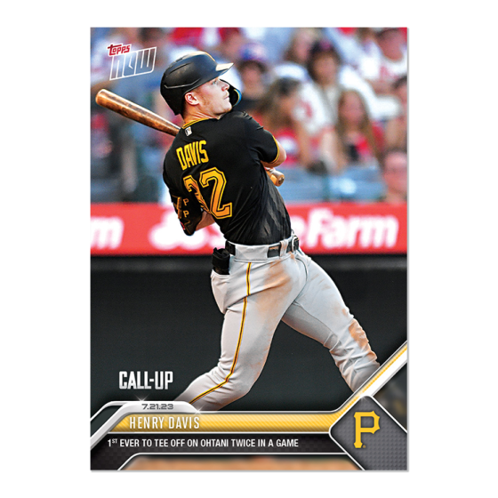 2023 Topps Now #600 Henry Davis