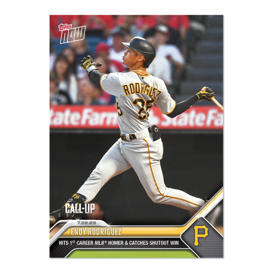2023 Topps Now #603 Endy Rodríguez