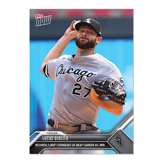 2023 Topps Now #608 Lucas Giolito